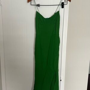 Reformation Kourtney Green Dress Size 2